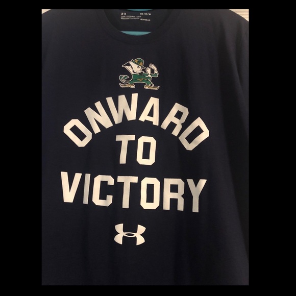 Men’s notre dame underarmour shirt - Picture 2 of 3